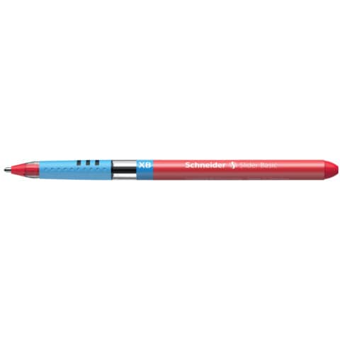 Penna a sfera Schneider Slider Basic tratto XB rosso P151202